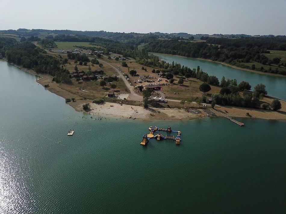 Les Chalets Du Lac De La Gimone Saint-Blancard Luaran gambar