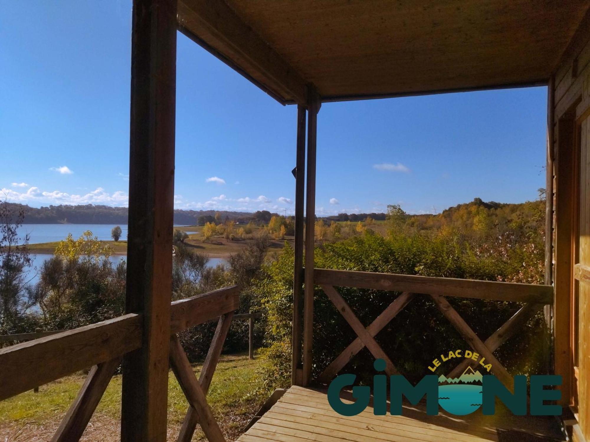 Les Chalets Du Lac De La Gimone Saint-Blancard Luaran gambar