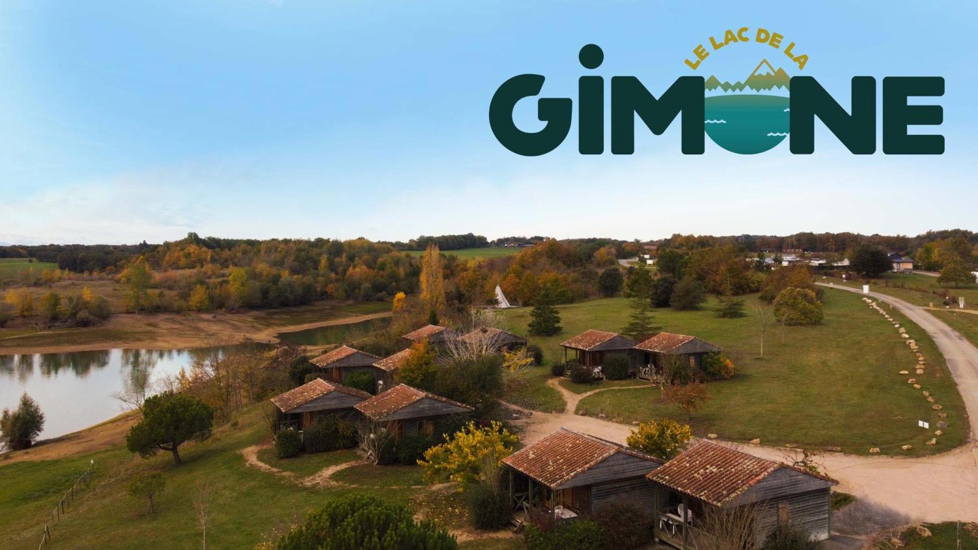 Les Chalets Du Lac De La Gimone Saint-Blancard Luaran gambar